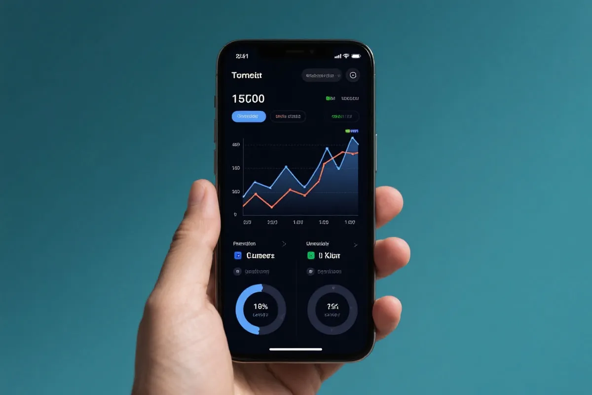 移动端走势图表示意图